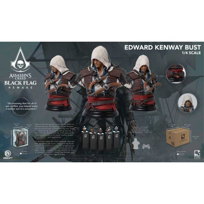 Assassin´s Creed Bust 1/4 Edward