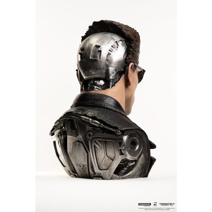Terminator Replik 1/1 T-800 Model 101 Art Mask Painted Standard Version 46 cm