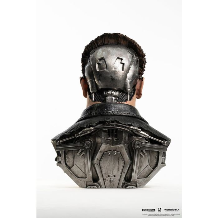 Terminator 2 Replik 1/1 T-800 Model 101 Battle Damaged Art Mask 47 cm