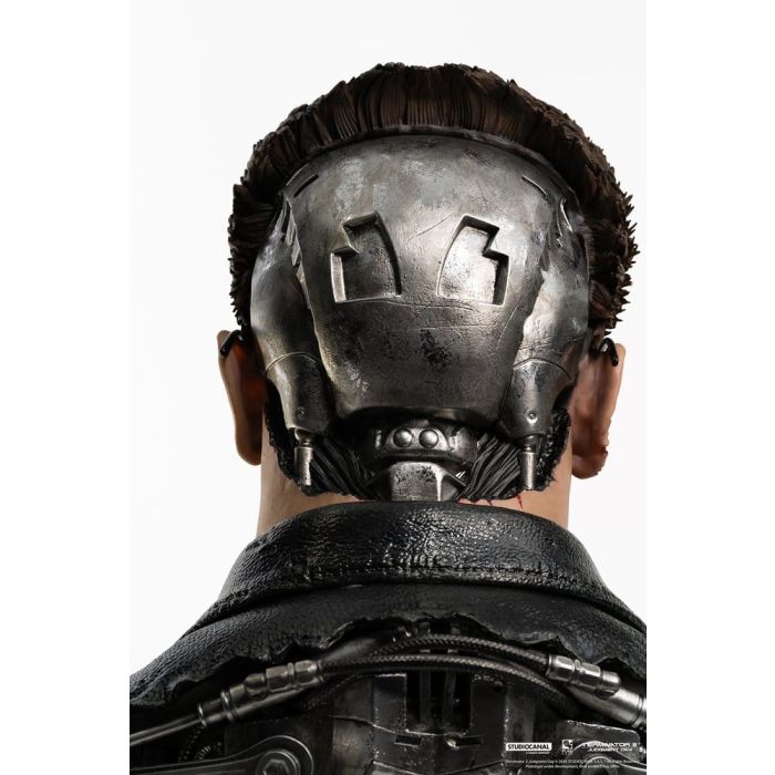 Terminator 2 Replik 1/1 T-800 Model 101 Battle Damaged Art Mask 47 cm