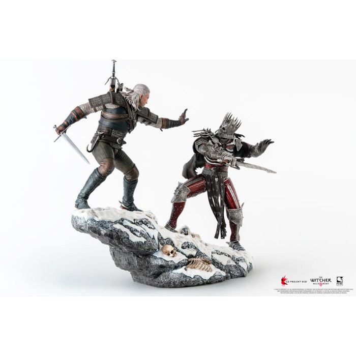 The Witcher 3: Wild Hunt Statue 1/6 Diorama Geralt vs Eredin 50 cm 