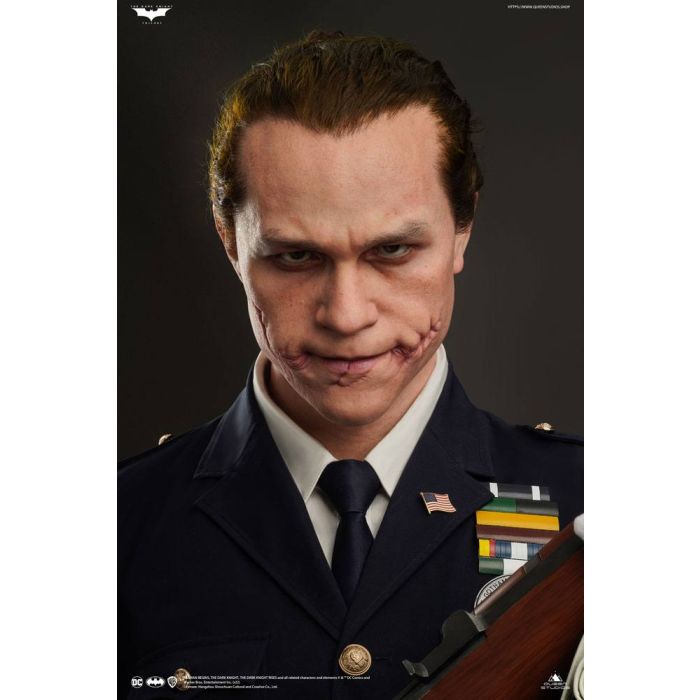 The Dark Knight Bust 1/1 The Joker (Police Uniform) 87 cm