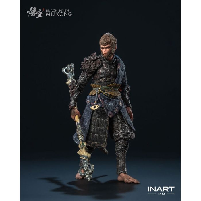 Black Myth: Wukong Action Figure 1/12 The Destined One in the Bronze Armor Set Deluxe Ver. 16 cm      