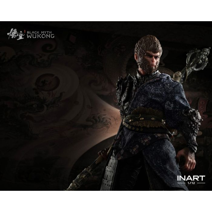 Black Myth: Wukong Action Figure 1/12 The Destined One in the Bronze Armor Set Deluxe Ver. 16 cm      