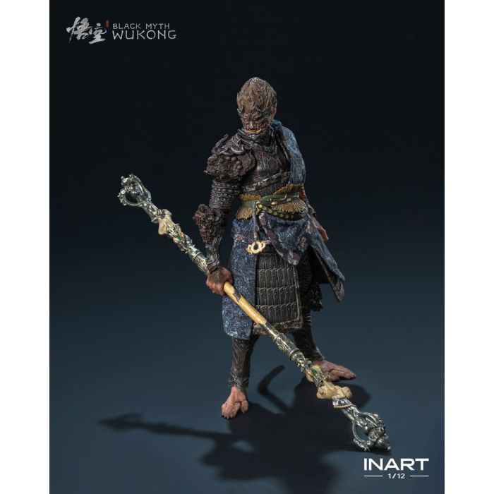 Black Myth: Wukong Action Figure 1/12 The Destined One in the Bronze Armor Set Deluxe Ver. 16 cm      