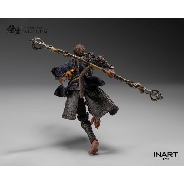 Black Myth: Wukong Action Figure 1/12 The Destined One in the Bronze Armor Set Deluxe Ver. 16 cm      