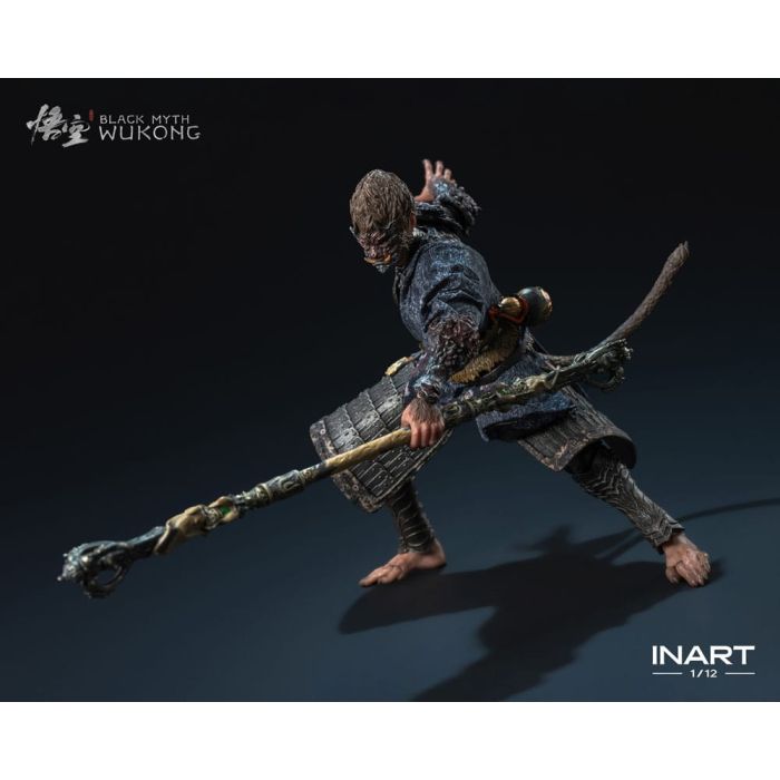 Black Myth: Wukong Action Figure 1/12 The Destined One in the Bronze Armor Set Deluxe Ver. 16 cm      