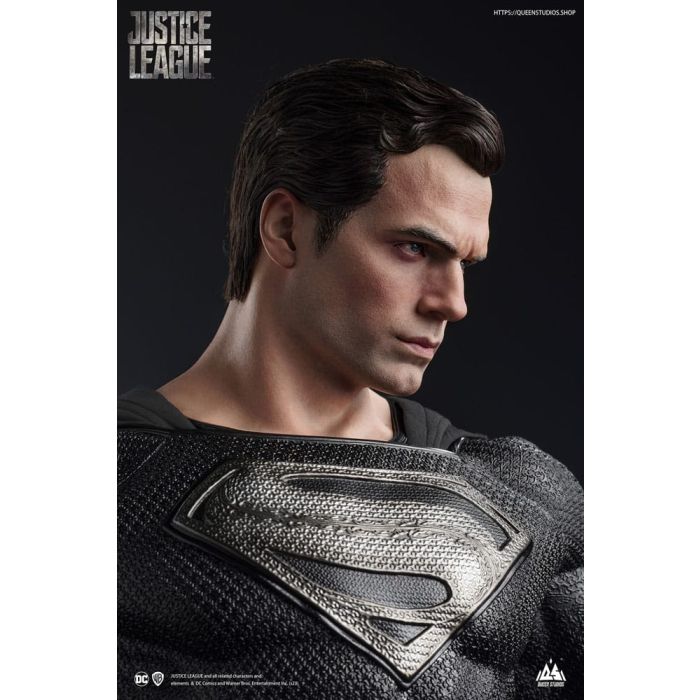 DC Comics Statue 1/3 Superman Black Suit Version Regular Edition80 cm