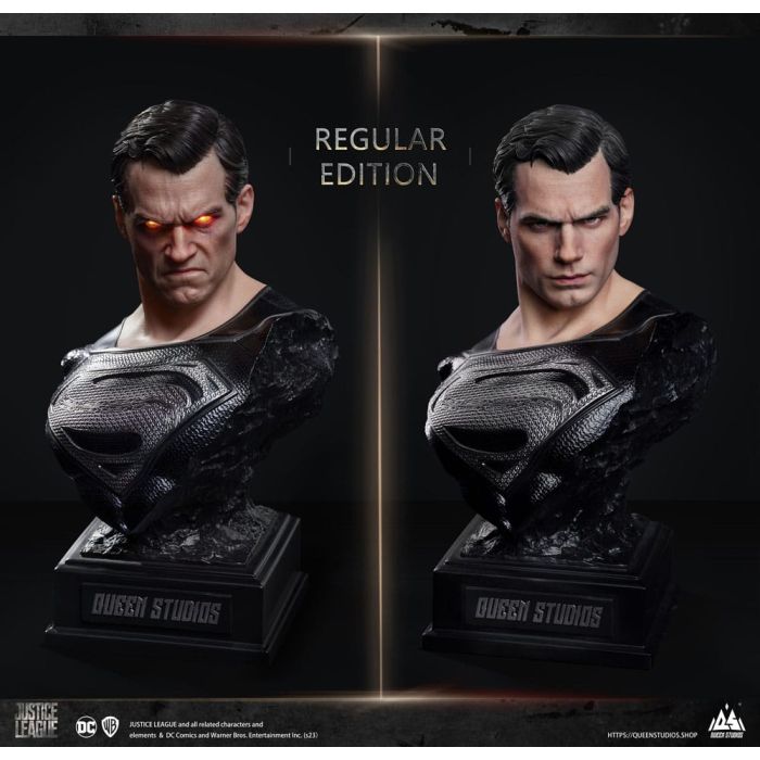 DC Comics Statue 1/3 Superman Black Suit Version Regular Edition80 cm