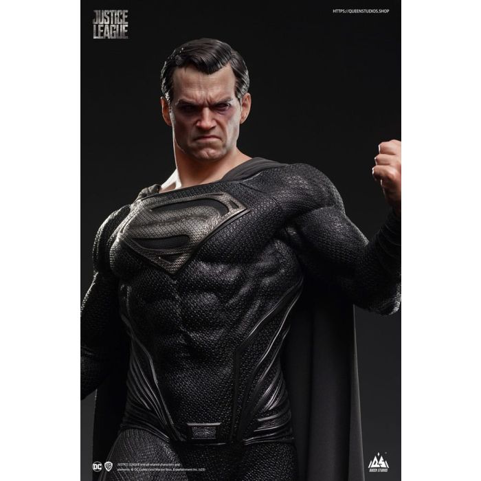DC Comics Statue 1/3 Superman Black Suit Version Regular Edition80 cm