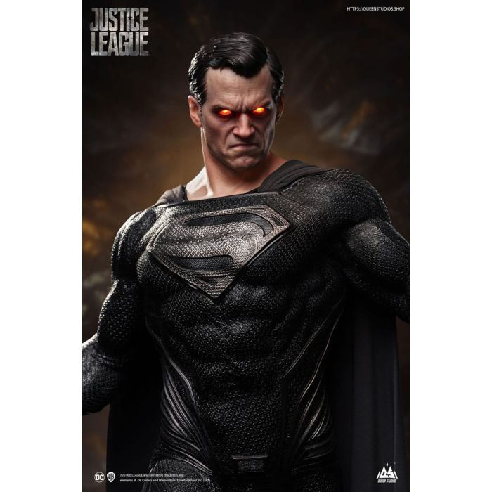 DC Comics Statue 1/3 Superman Black Suit Version Regular Edition80 cm