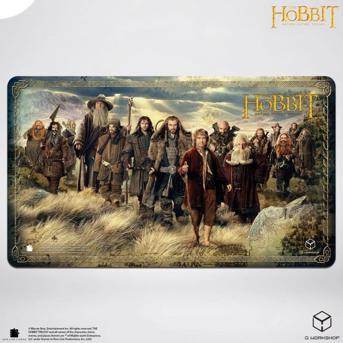 The Hobbit Playmat Thorin's Company