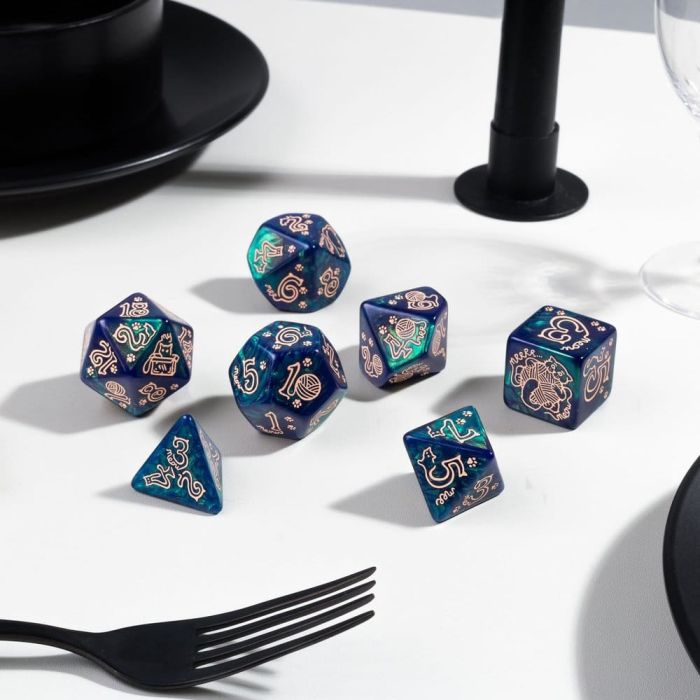 Jumbo Cats Jumbo Dice Set Merlin
