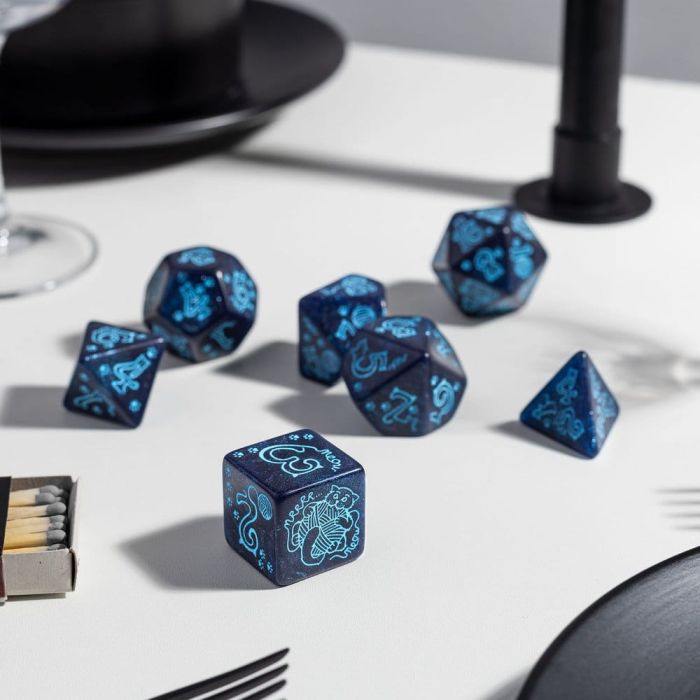 Jumbo Cats Jumbo Dice Set River 