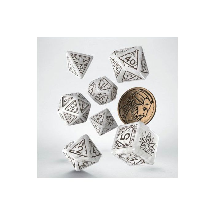 The Witcher Dice Set Geralt The White Wolf (7)
