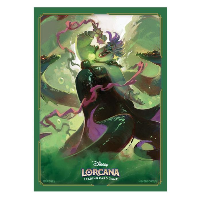 Disney Lorcana TCG Card Sleeves Ursula (65)