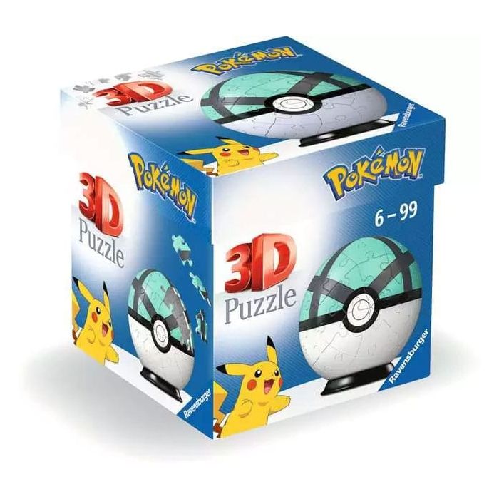 Pokémon 3D Puzzle Pokéballs: Net Ball (55 pieces)