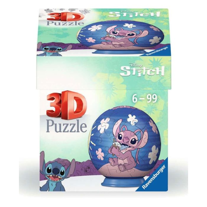 Disney Stitch 3D Puzzle Ball Angel (55 pieces)
