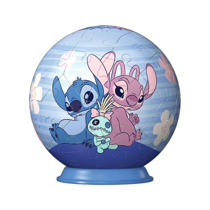 Disney Stitch 3D Puzzle Ball Stitch & Angel (55 pieces)