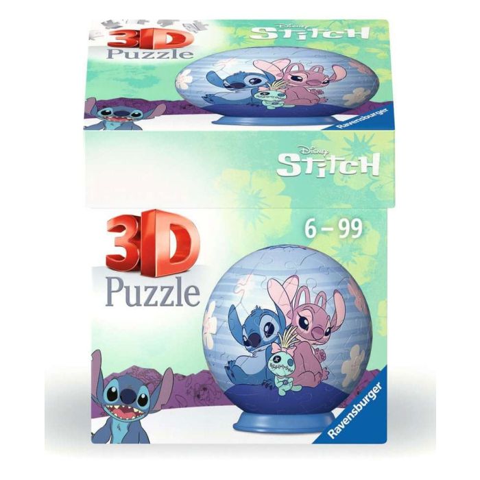 Disney Stitch 3D Puzzle Ball Stitch & Angel (55 pieces)