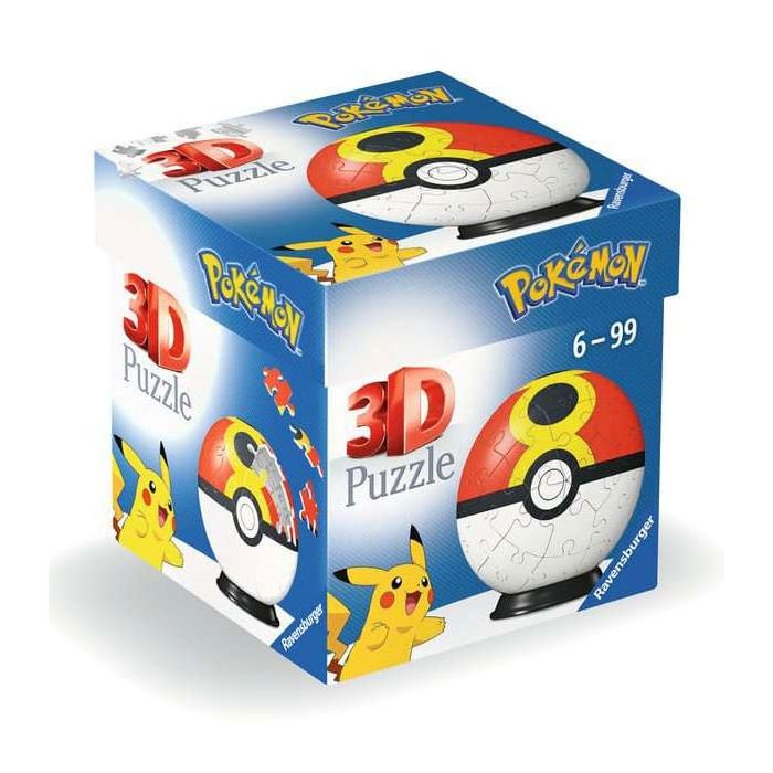 Pokémon 3D Puzzle Pokéballs: Repeat Ball (55 pieces)