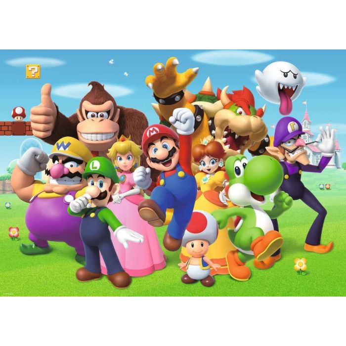 Nintendo Challenge Jigsaw Puzzle Super Mario (1000 pieces)