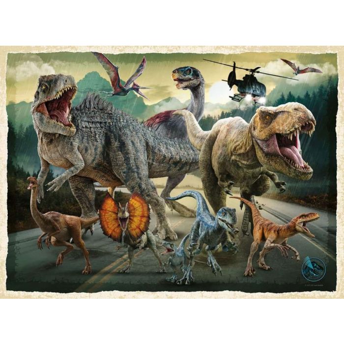 Jurassic World Children's Jigsaw Puzzle XXL Life Finds A Way (200 pieces)