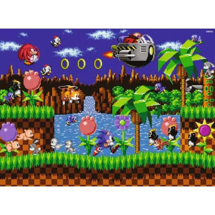 Sonic - The Hedgehog Jigsaw Puzzle Classic Sonic (500 pieces)