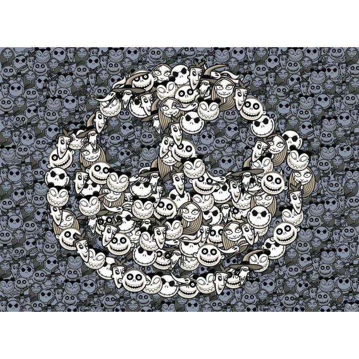 The Nightmare Before Christmas Challenge Jigsaw Puzzle King of Fright (500 pieces)