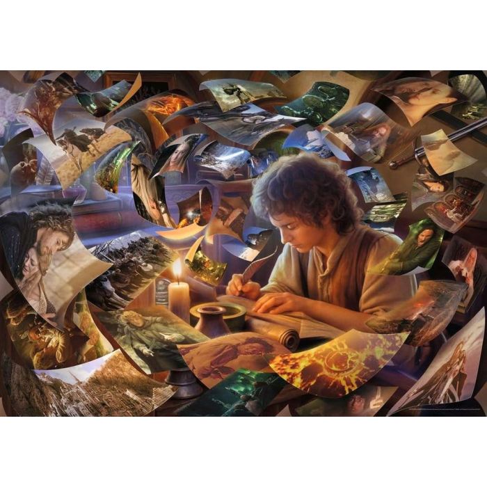 The Lord of the Rings Jigsaw Puzzle Frodo's Journey (1000 Pieces)