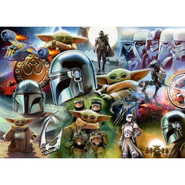 The Mandalorian and Grogu Jigsaw Puzzle (1000 Pieces)