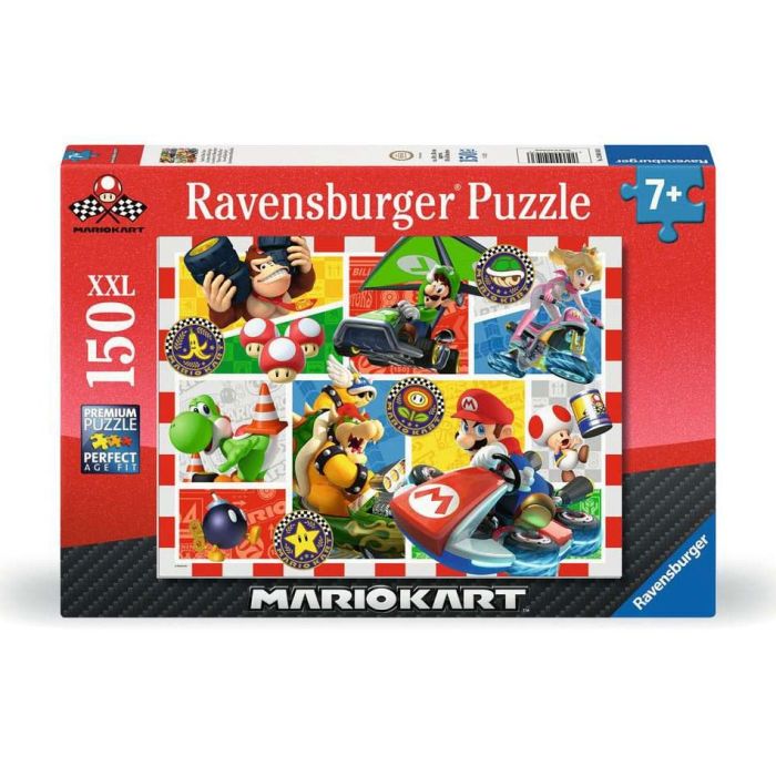 Super Mario Children's Jigsaw Puzzle XXL Fun with Mario Kart (150 pieces)
