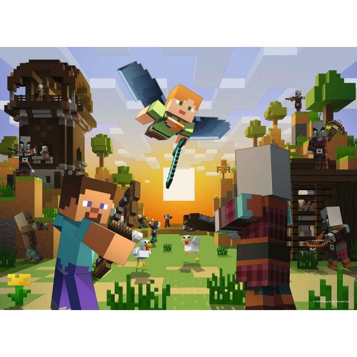 Minecraft Children's Jigsaw Puzzle XXL Building an Adventure (150 pieces)