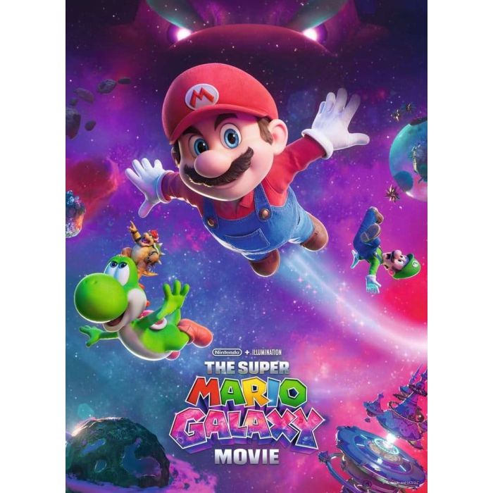 The Super Mario Galaxy Movie Children's Jigsaw Puzzle (300 Pieces XXL)