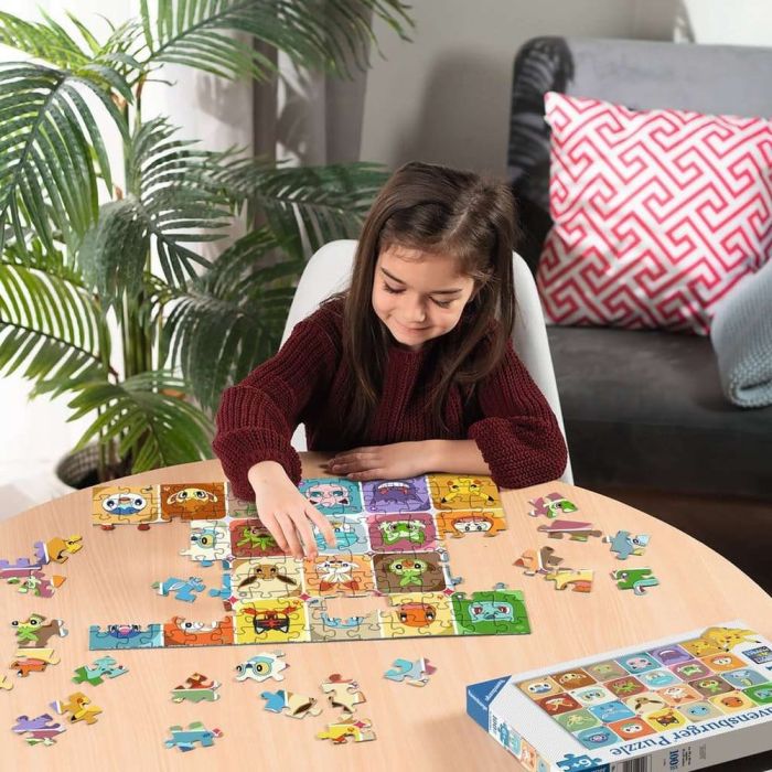 Pokémon Children's Jigsaw Puzzle Pokémon Faces (100 Pieces XXL)