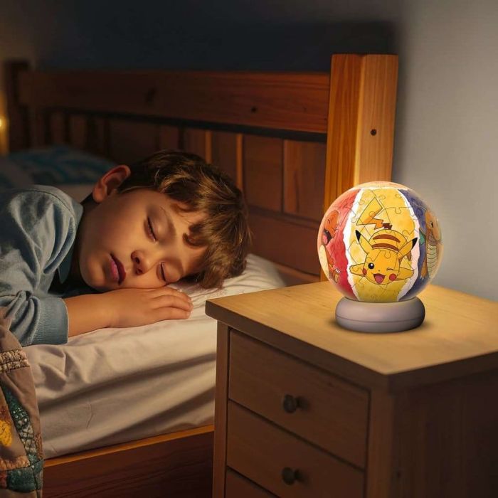 Pokémon 3D Jigsaw Puzzle Ball Nightlight (73 Pieces)