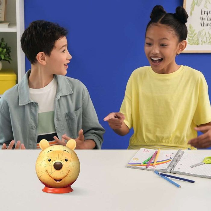 Winnie the Pooh 3D Jigsaw Puzzle Ball with Ears (77 Pieces)
