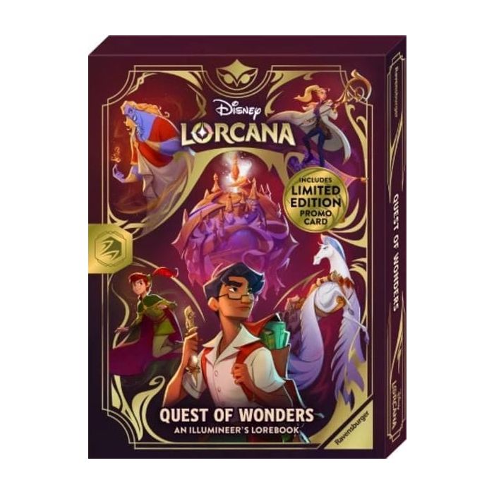 Disney Lorcana TCG Quest of Wonders - An Illumineer's Lorebook *English Version*
