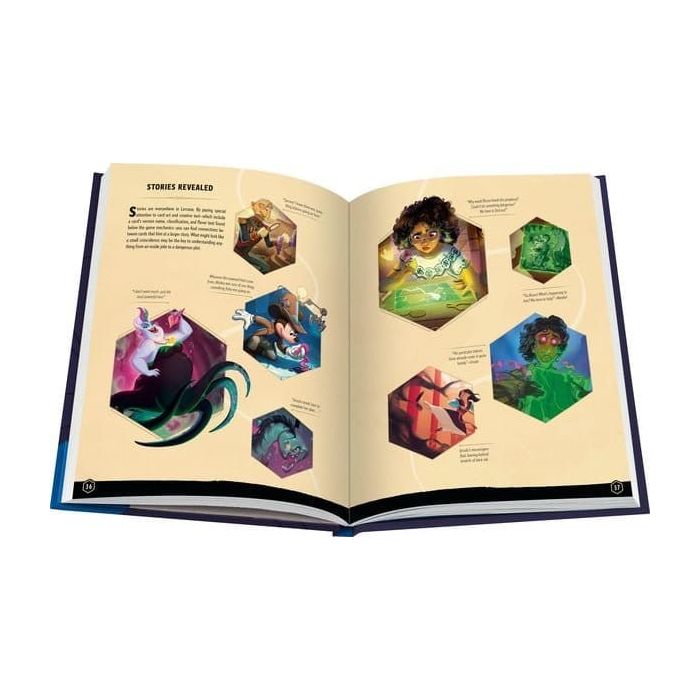 Disney Lorcana TCG Book The Official Collector's Guide: Sets 1-4 *English Version*