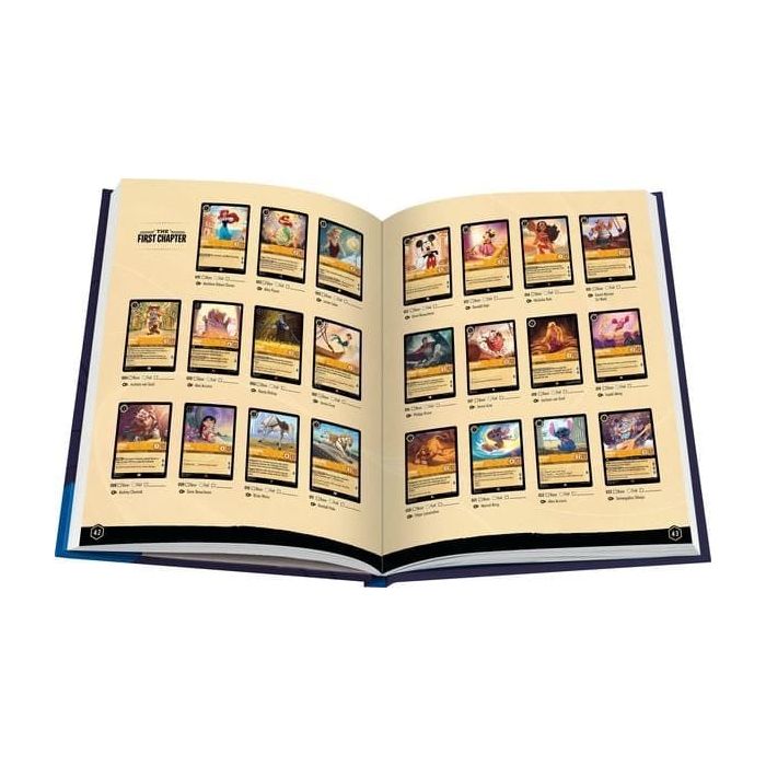 Disney Lorcana TCG Book The Official Collector's Guide: Sets 1-4 *English Version*