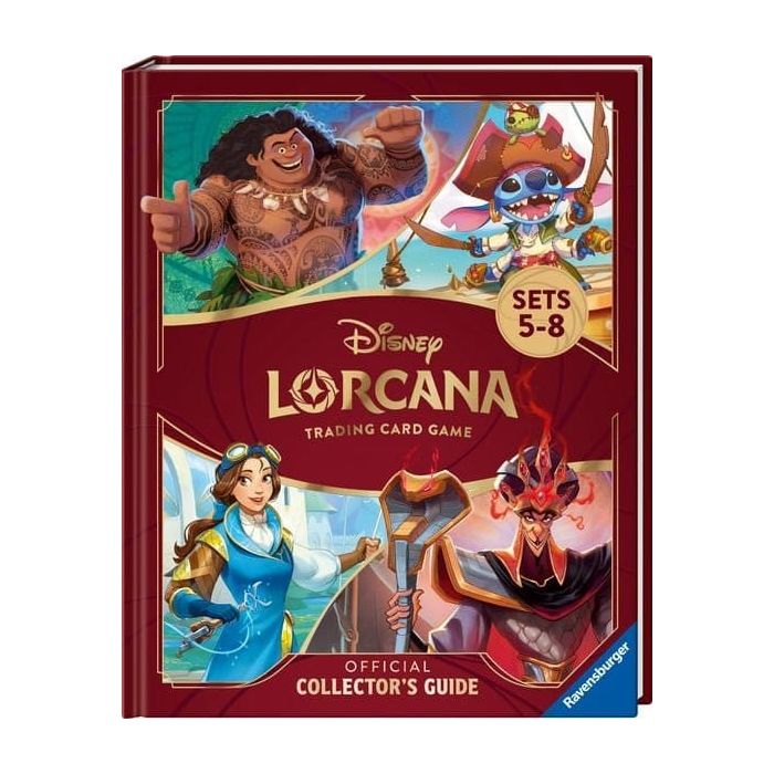 Disney Lorcana TCG Book The Official Collector's Guide: Sets 5-8 *English Version*