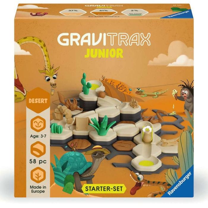 GraviTrax Junior Marble Run Construction Set Starter-Set S Desert