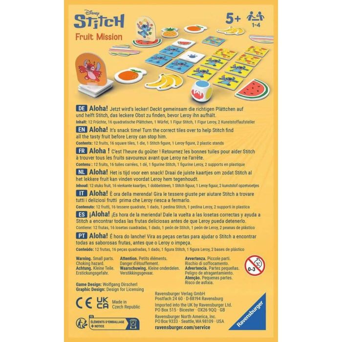 Disney Stitch Fruit Mission