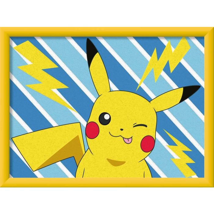 Pokémon CreArt Paint by Numbers Painting Set Pikachu 18 x 24 cm