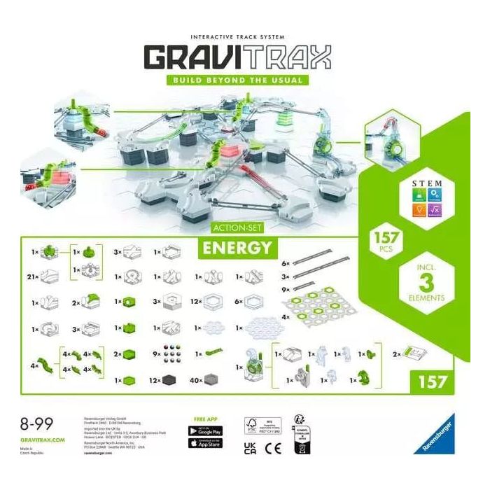 GraviTrax Construction Set Action-Set Energy *Multilingual*