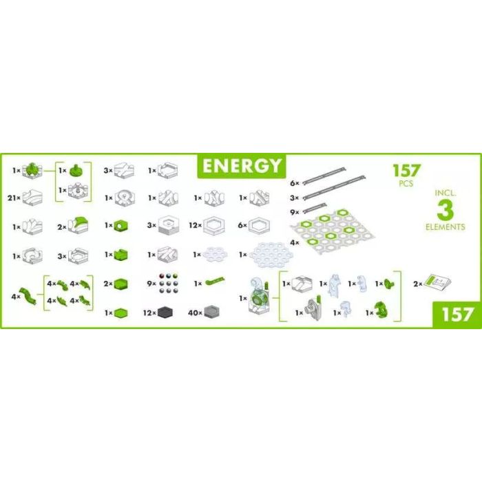 GraviTrax Construction Set Action-Set Energy *Multilingual*