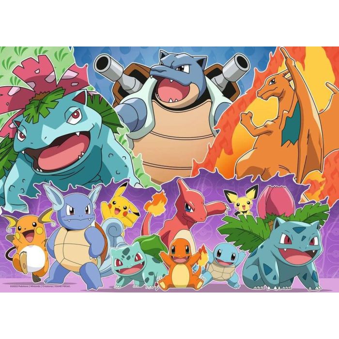 Pokémon Puzzle 4-Pack Pokémon Buddies (4x100 Pieces)