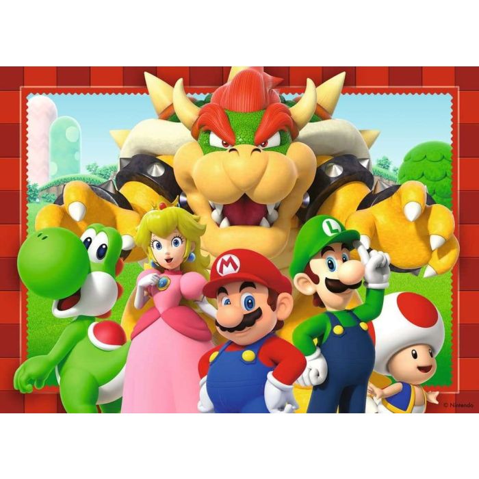 Super Mario Puzzle 4-Pack Time for Mario! (4x100 Pieces)