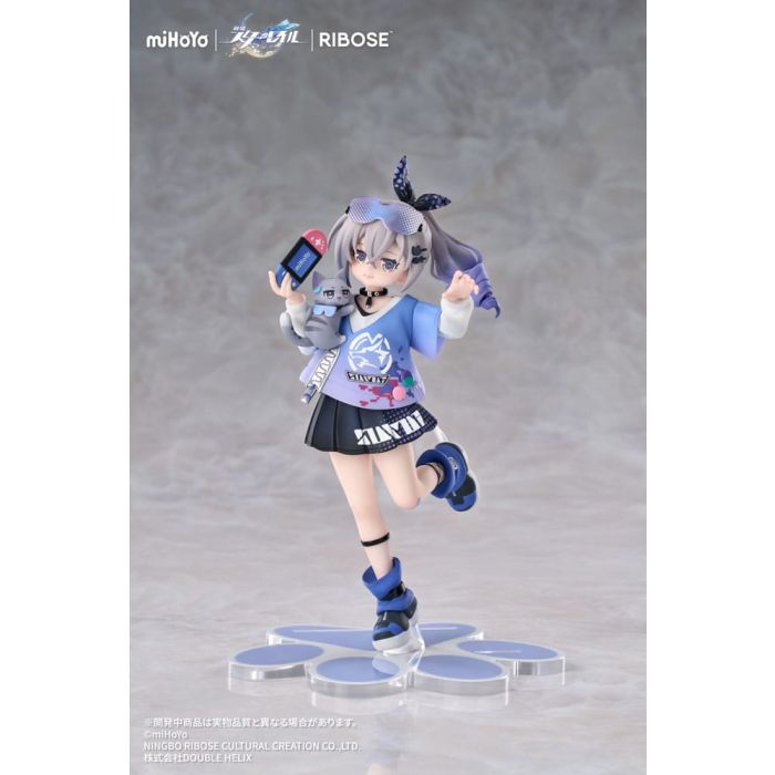 Honkai: Star Rail Rise Up Little Cat Series PVC Statue Silver Wolf Ver. 19 cm