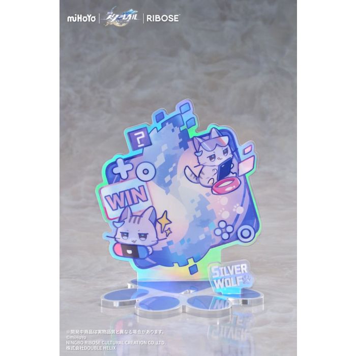 Honkai: Star Rail Rise Up Little Cat Series PVC Statue Silver Wolf Ver. 19 cm